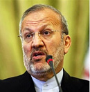 Iranian FM Manouchehr Mottaki 